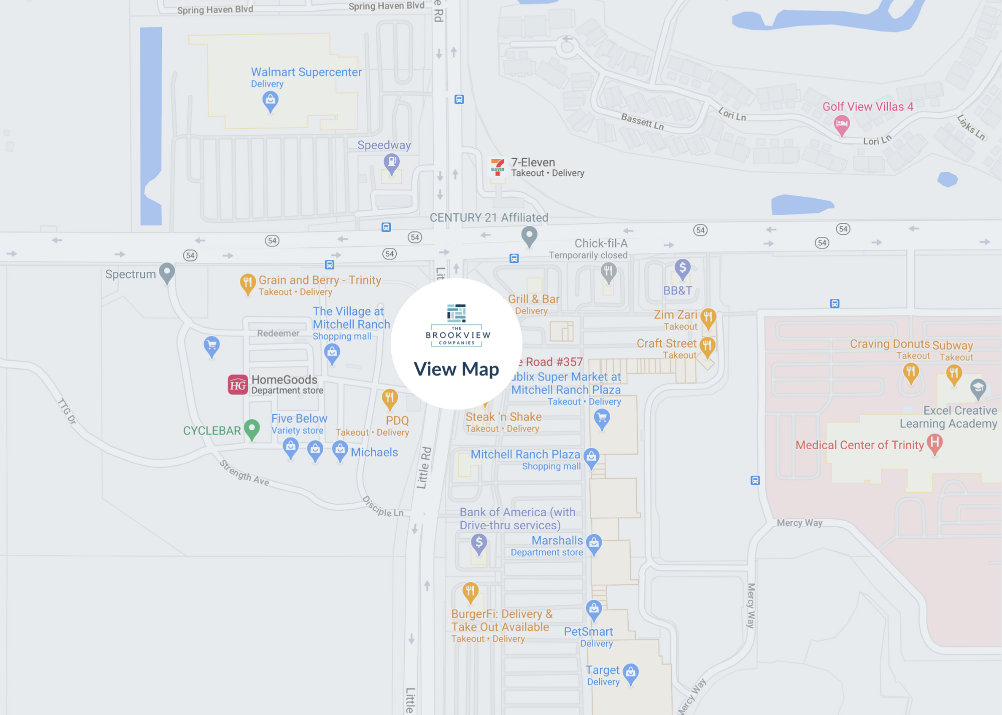 Tampa Office Map